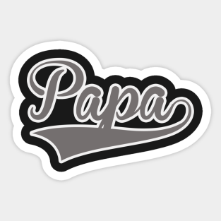 Papa Sticker - Papa Logo by CCheshire Design